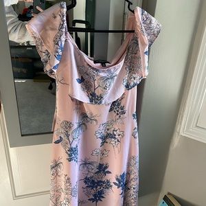 Off the shoulder dress